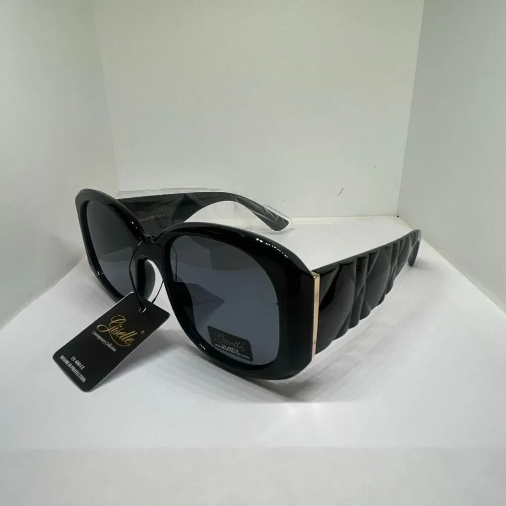 Giselle Oversized Sunglasses Fashion Eyewear UV400 Protection